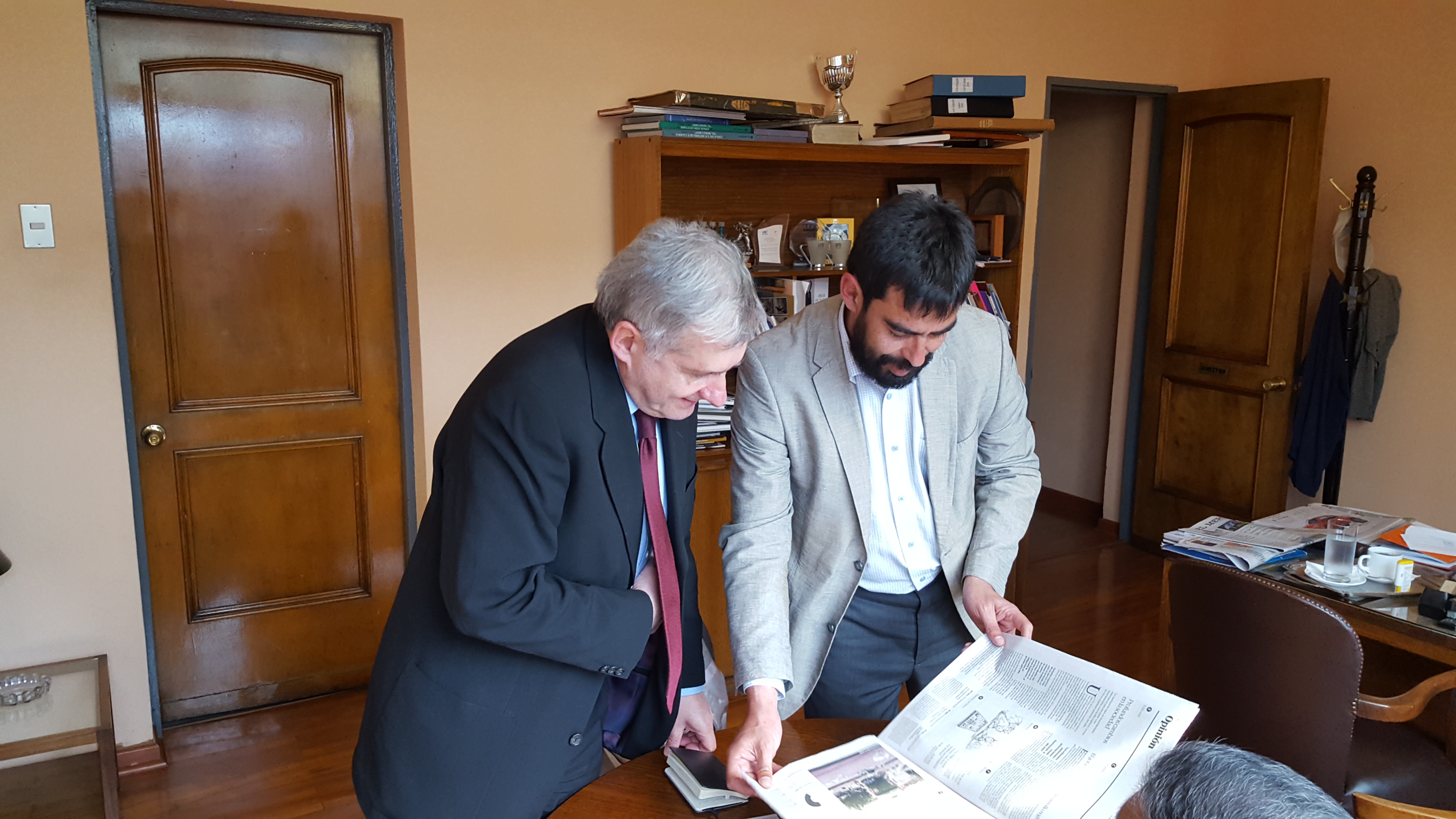 El Embajador de Grecia Sr. Ioannis Tzovas-Mourouzis asistió a la celebración del centenario de la fundación de la Sociedad Helénica de Socorros Mutuos de Antofagasta